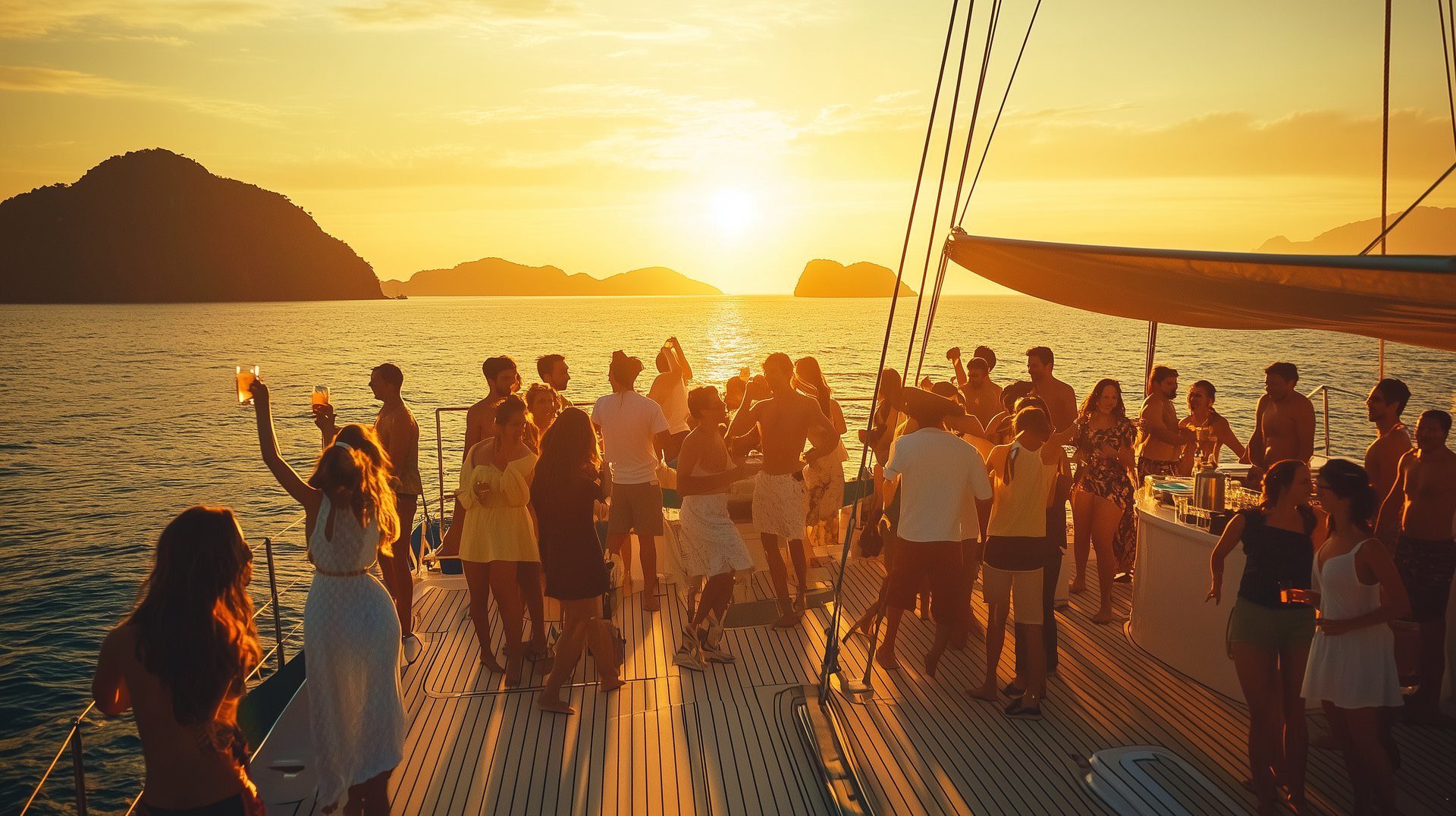 Boat party on the gulf — Chaiyo Events Pattaya